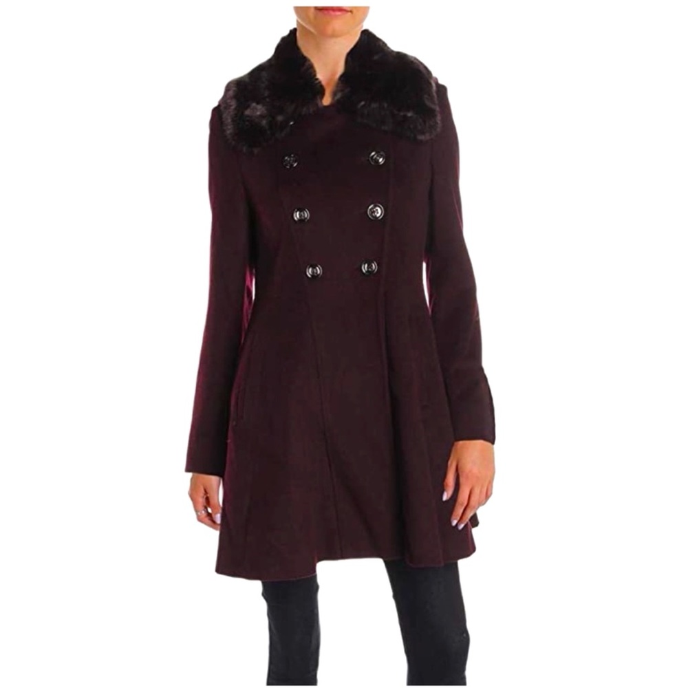 VIA SPIGA Women’s Wool Peacoat